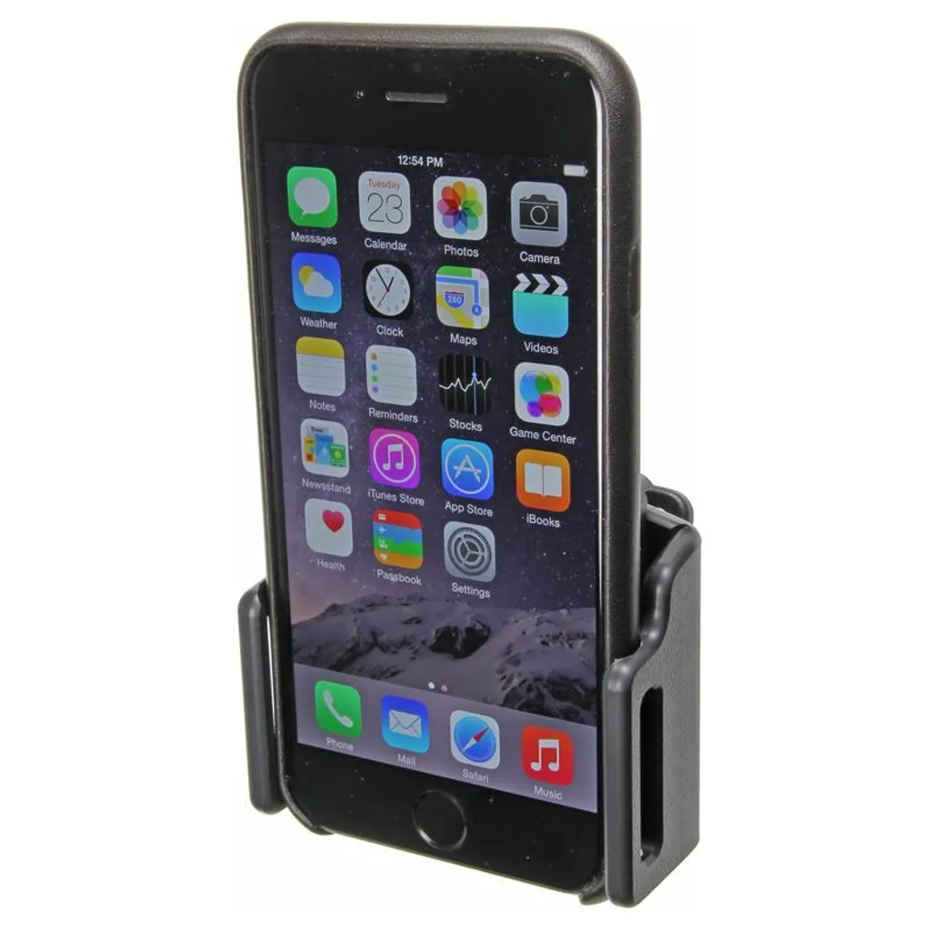 Support iPhone 6 Brodit 511666 orientable pour smartphone avec coque - 6