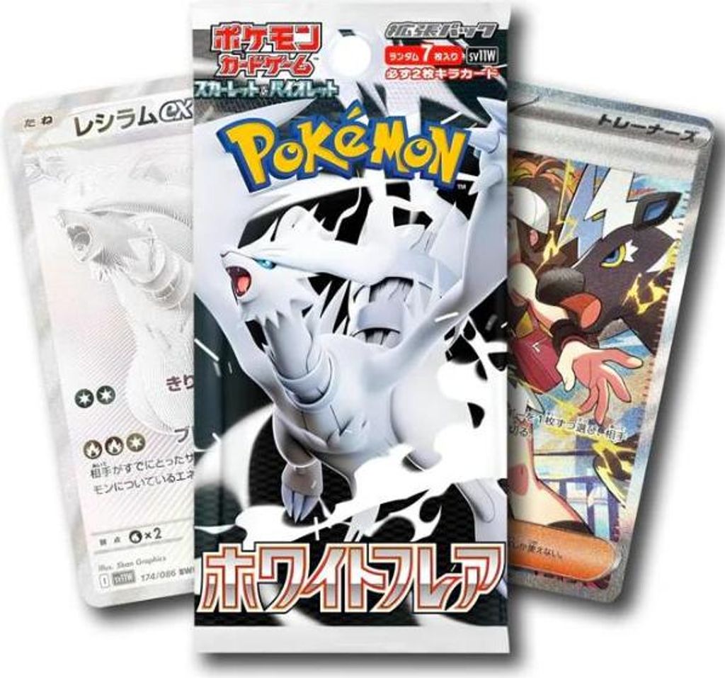 Pokémon - Scarlet & Violet White Flare Booster Pack Produktbild 