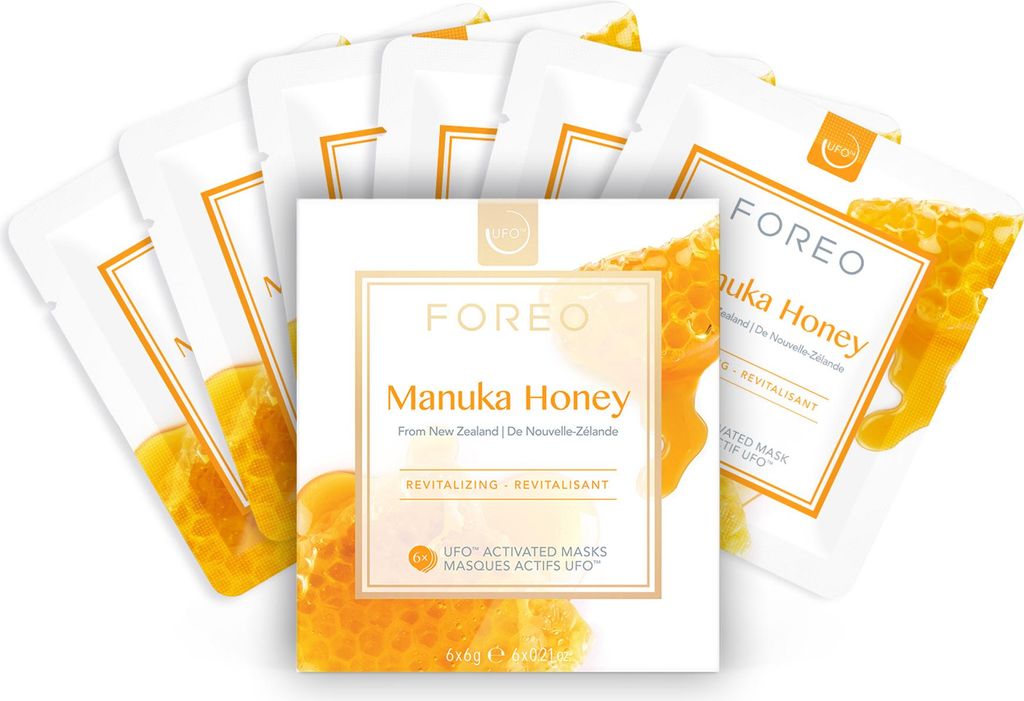 FOREO Manuka Honey revitalisierende Gesichtsmaske für Produktbild 