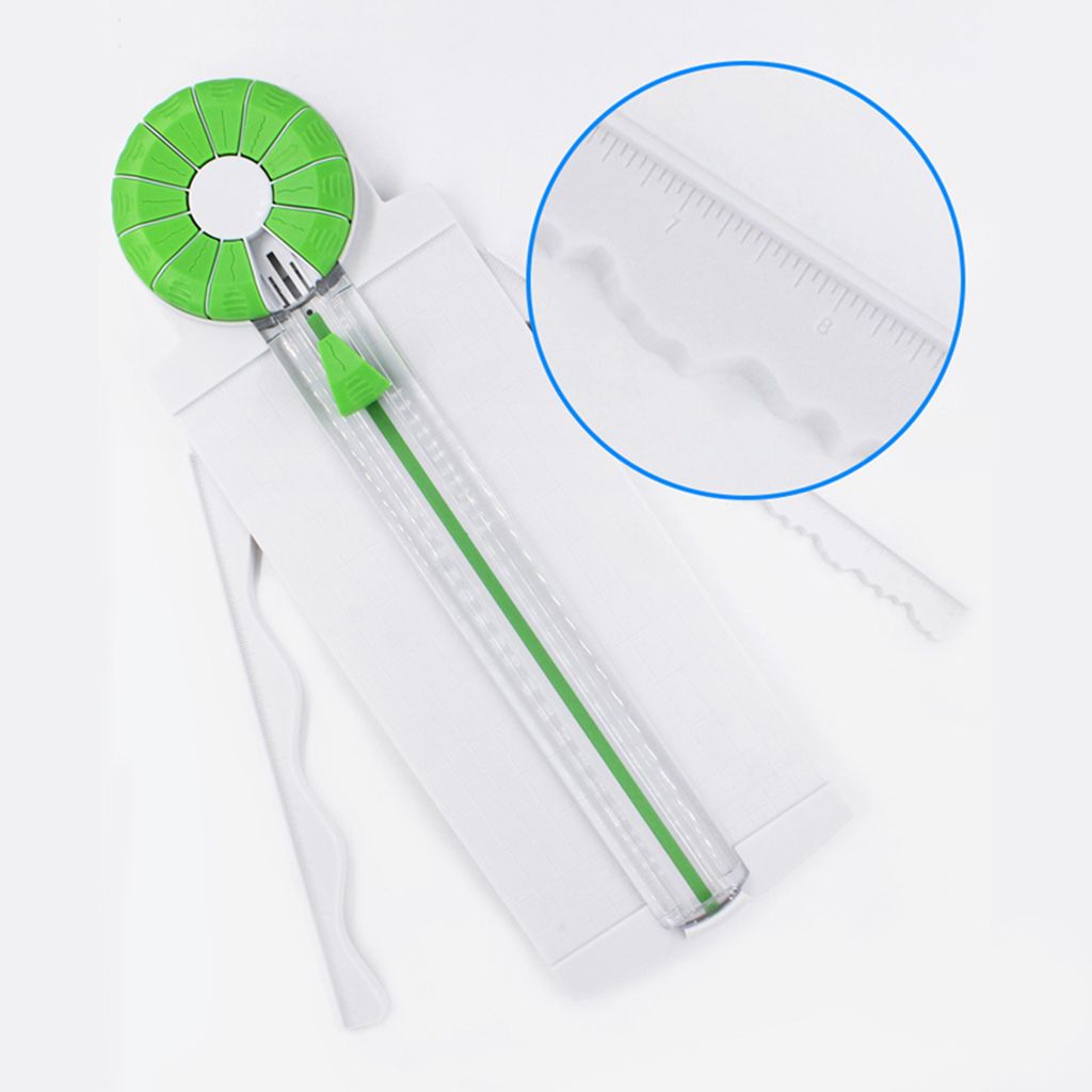 12-in-1 Papierschneider Mit Falzfunktion - Multifunktionaler Kantenschneider Für Bastelarbeiten