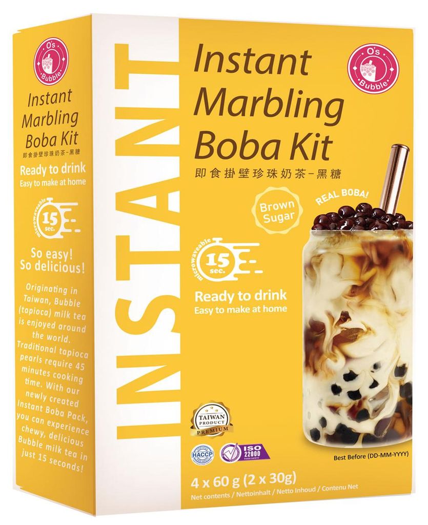 Os Bubble Instant Bubble Tea napój mleczny z brązowym Zdjęcie produktu 