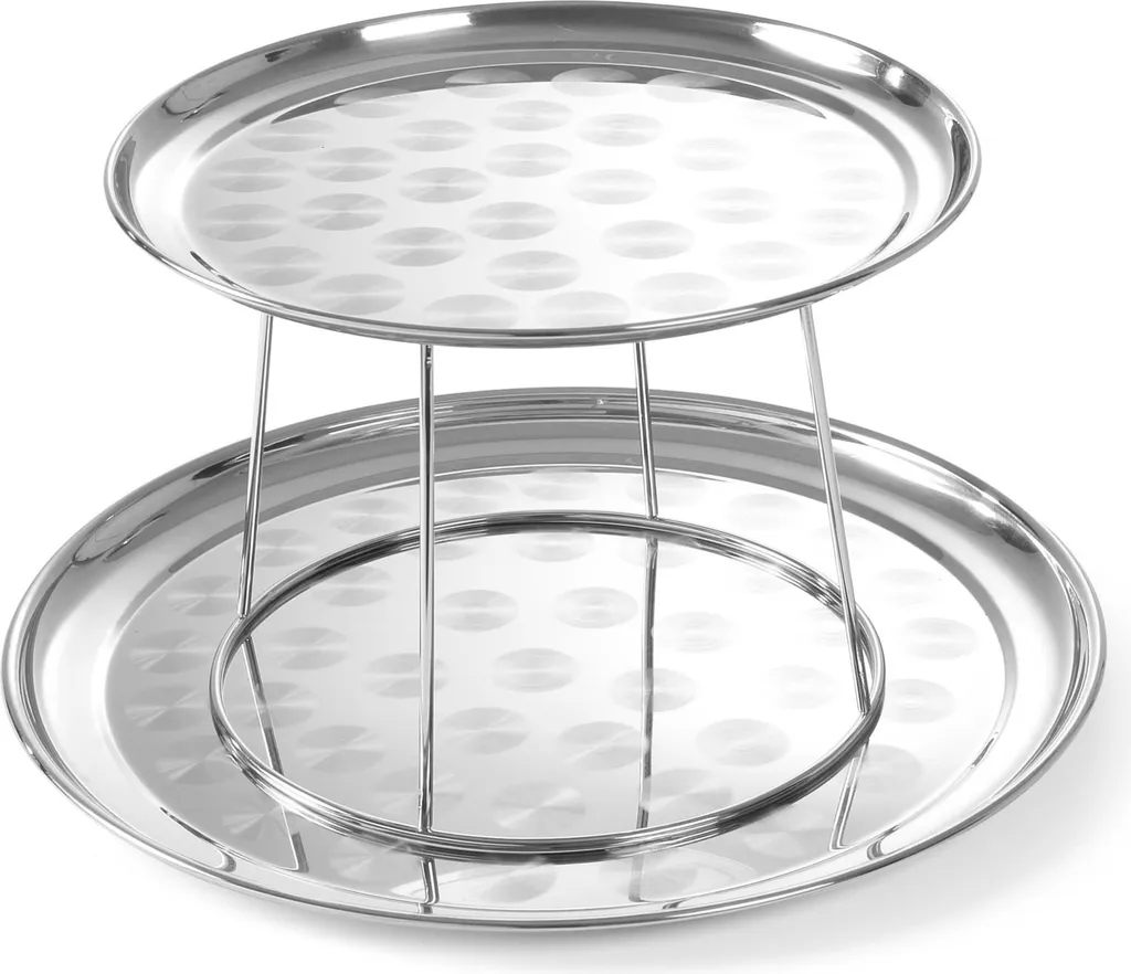 Supporto Plateau Frutti di Mare HENDI 400mm | Inox per Ristorazione