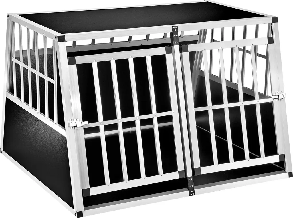 Cage alu chien double dos incliné sans séparation - Idéal SUV breaks