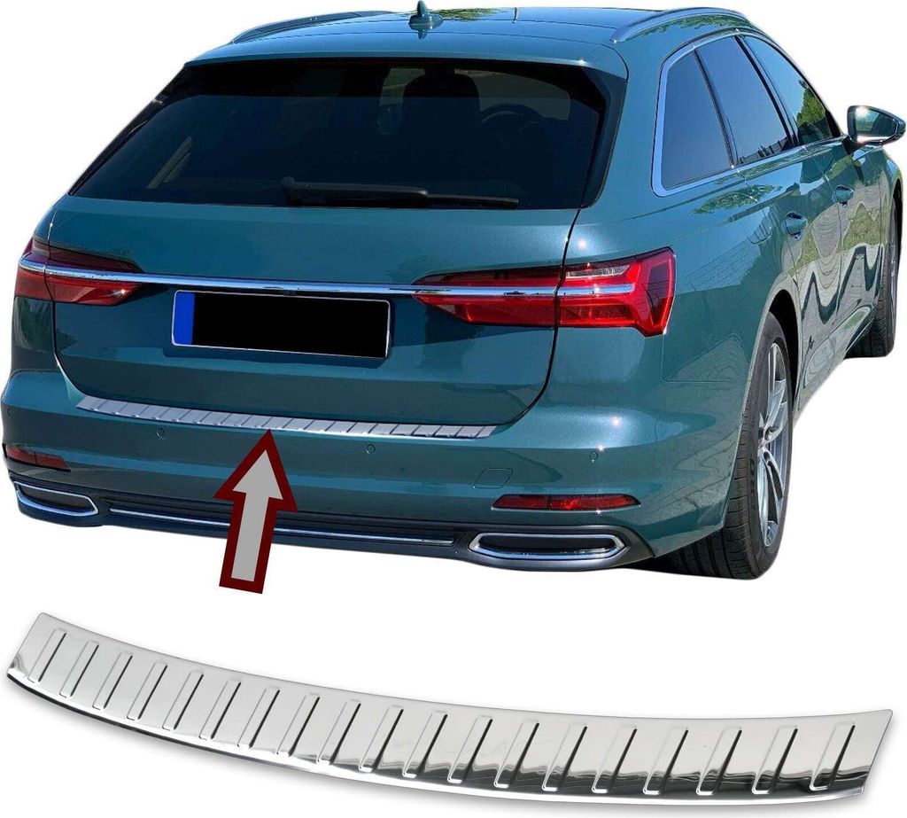 Ladekantenschutz Edelstahl chrom für AUDI A6 Avant | Typ C8 Produktbild 