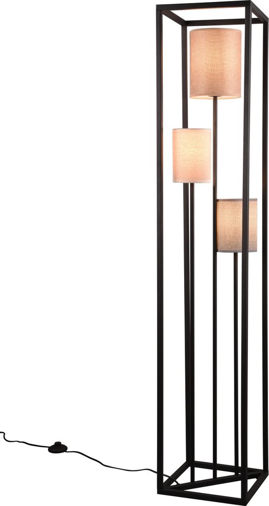 Staande lamp Ross zwart Productafbeelding 