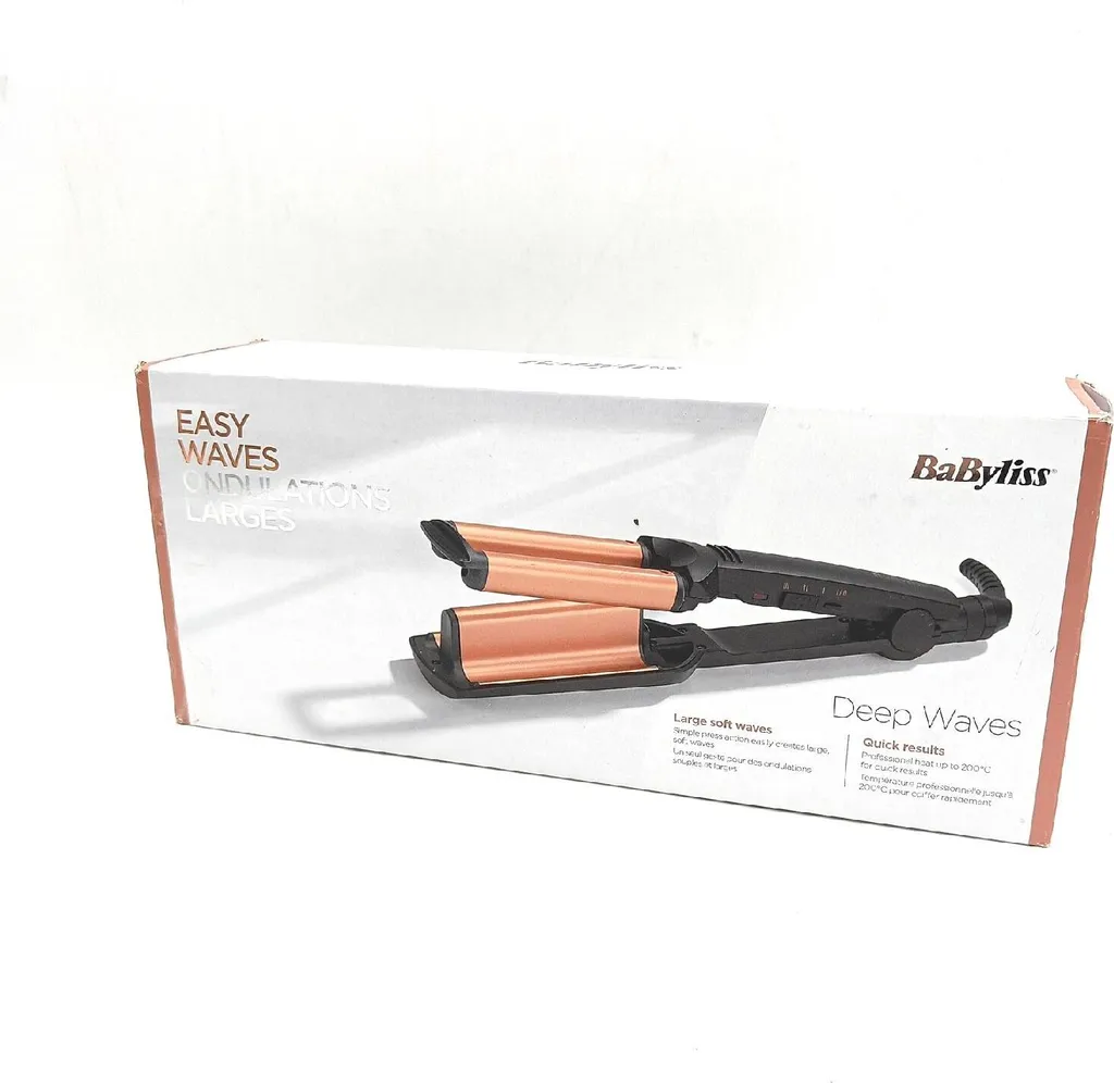 BaByliss W2447E Deep Waves : Fer à gaufrer professionnel haute précision - 27