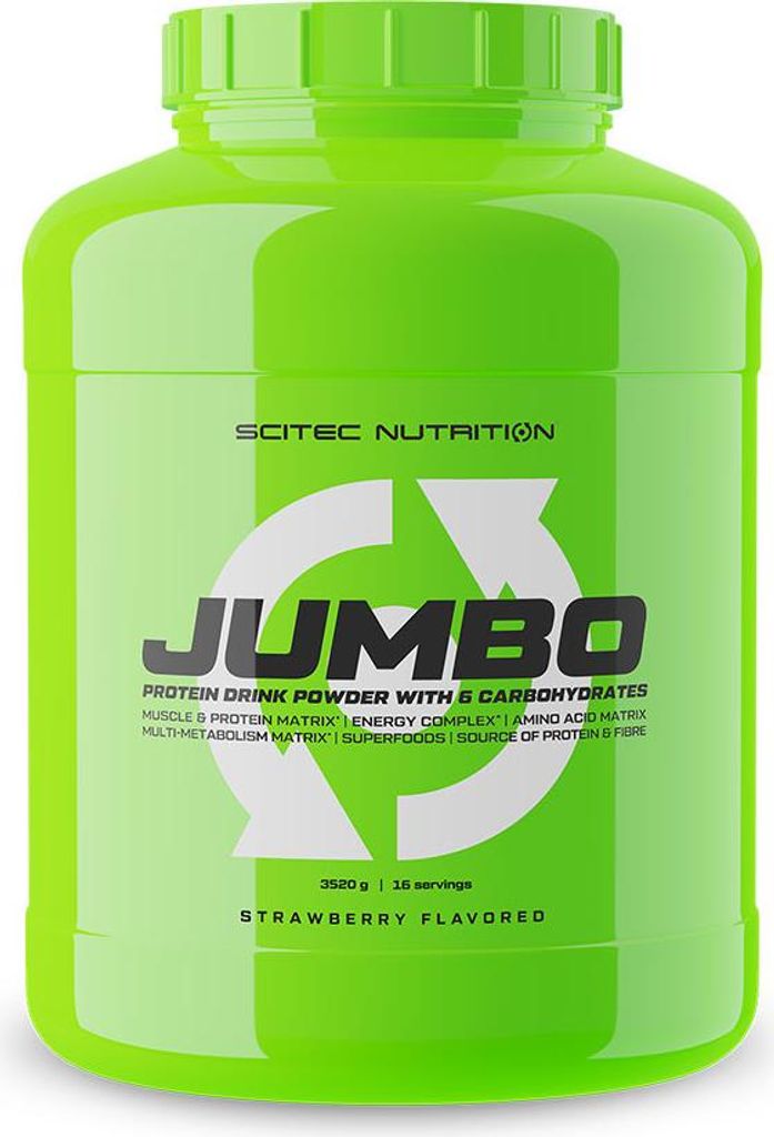 Gainers - Scitec Nutrition - Jumbo (3,52 kg) - Saveur Image du produit 