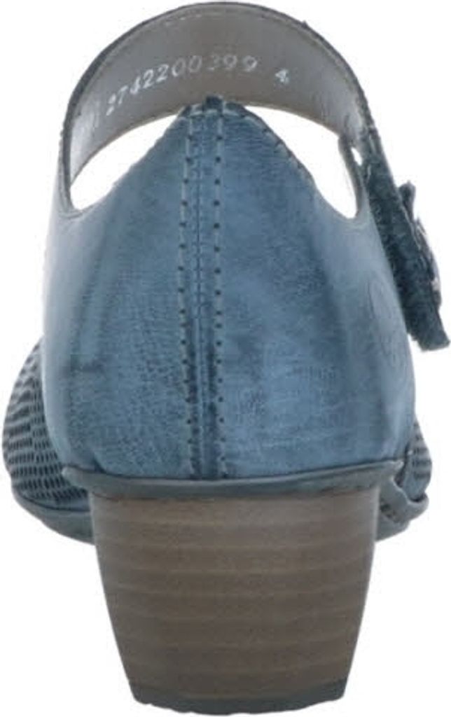 Rieker Komfort Pumps Damen 31353133353630 Blau 40 EU Produktbild 16