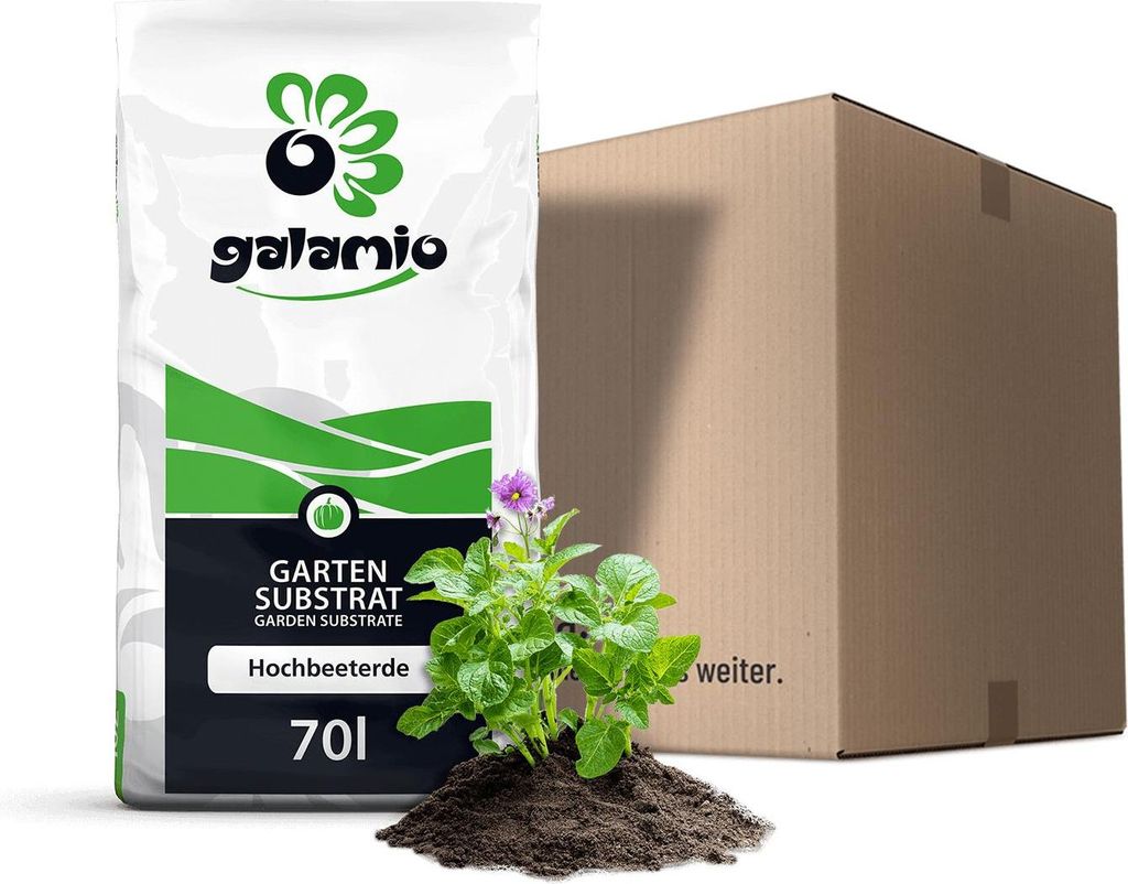 Galamio Hochbeeterde 70l Produktbild 