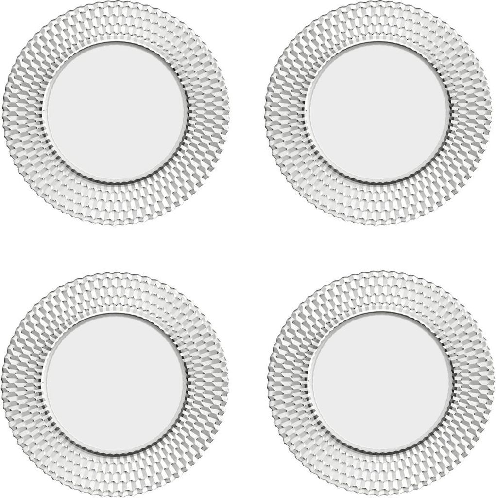 Villeroy & Boch Boston 4er Set Platzteller 32 cm klar Produktbild 