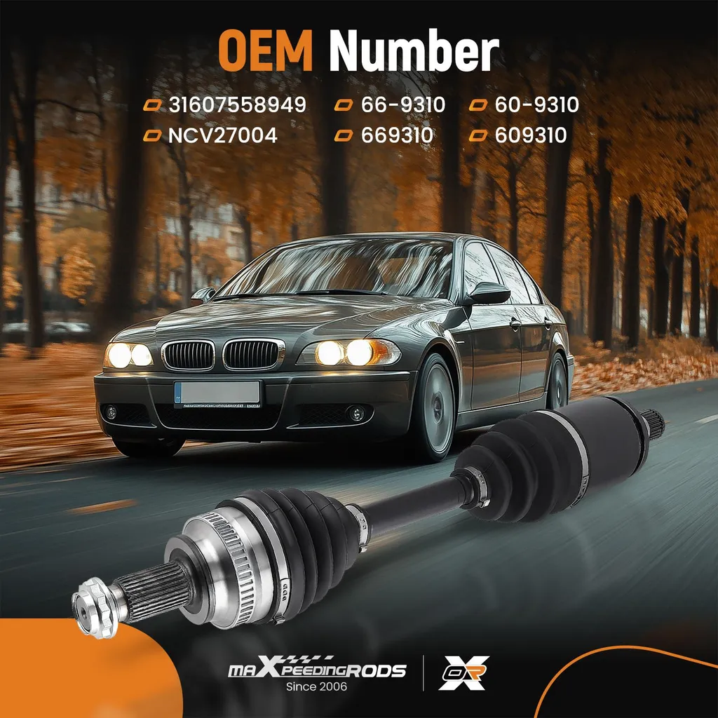 Arbre de Transmission Avant Gauche BMW Série 3 E90 E91 E92 Pièce OE - 9
