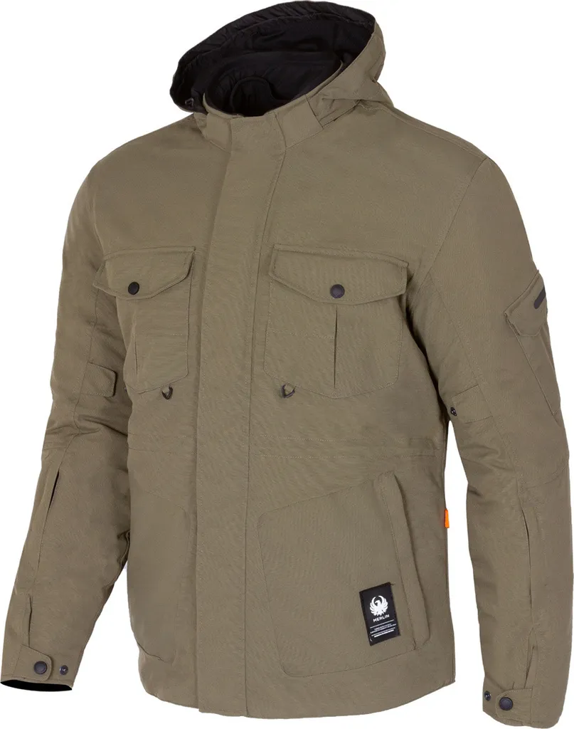 Blouson moto textile Merlin Jagger Urban Utility Olive - Protection D3O XL