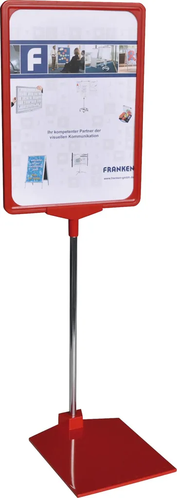 Espositore FRANKEN DIN A3 Rosso: Prezzi e Info Sempre in Primo Piano