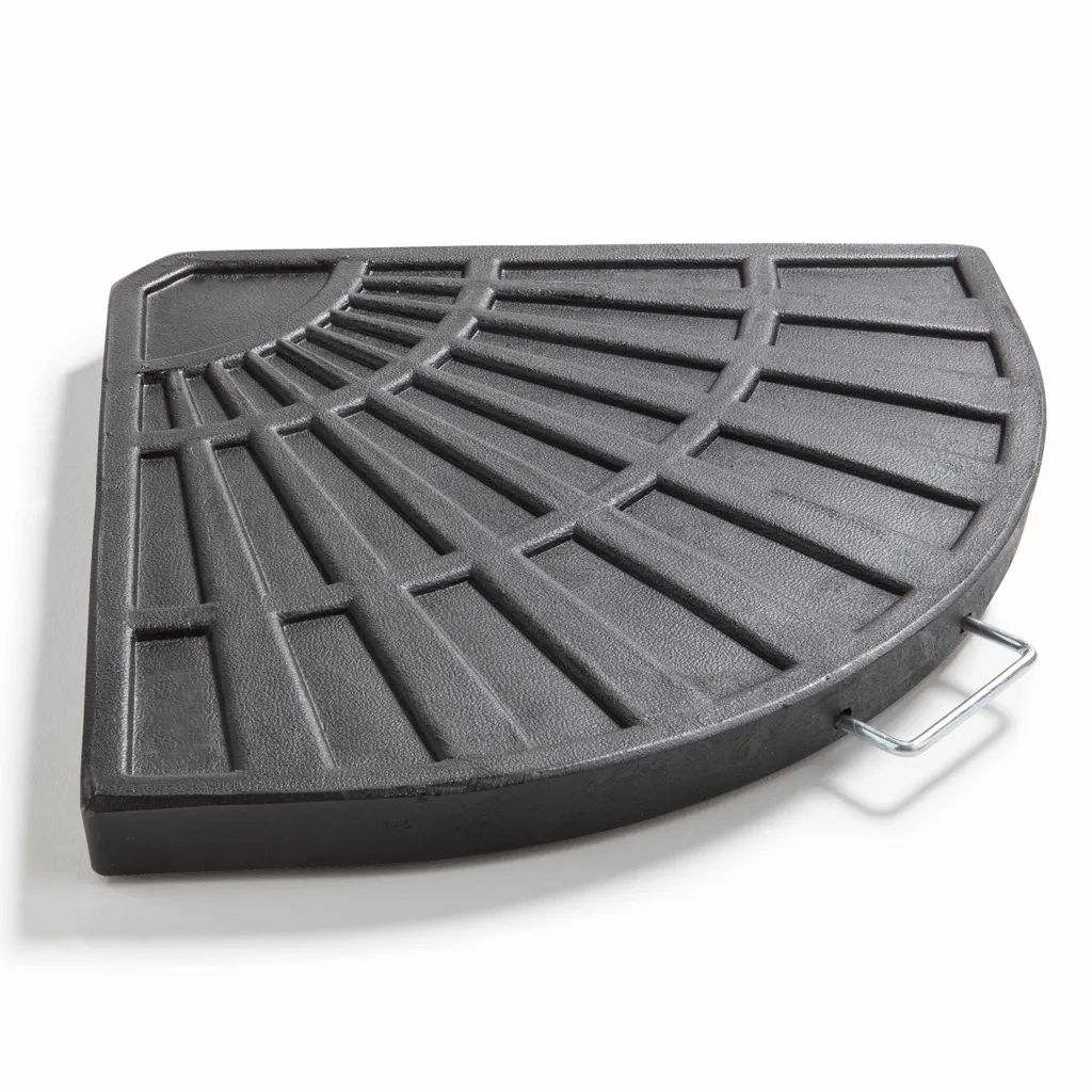 Dalle de parasol pour terrasse 14 kg - Stabilisateur Oviala Solys bétonné