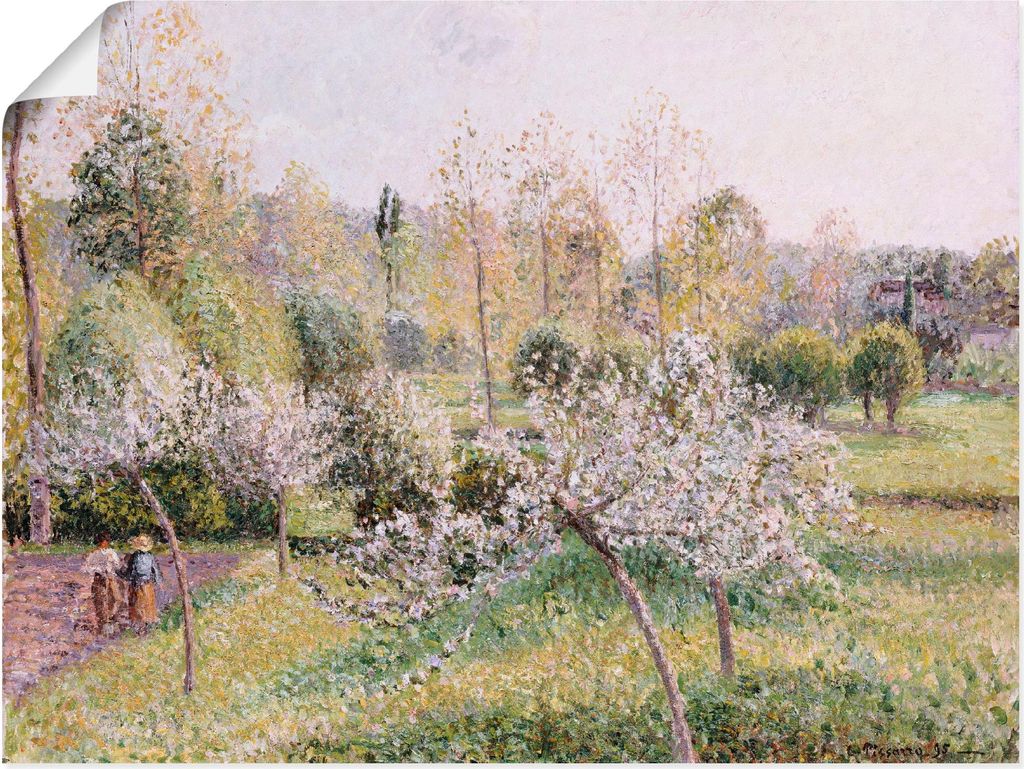 ARTland Poster Blühende Apfelbäume in Eragny. 1895 Größe: 60x45 cm