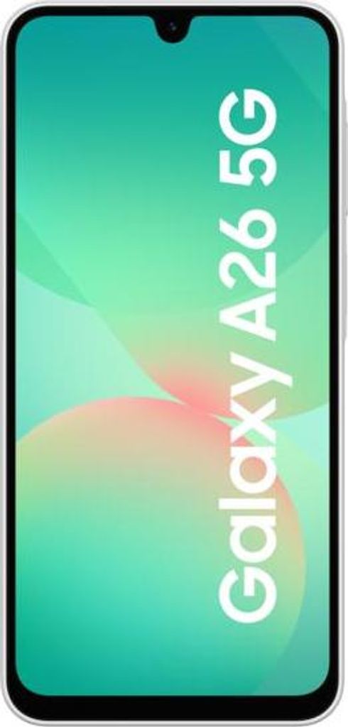 Samsung Galaxy A26 5G 256GB, 8GB RAM, White, EU-Ware Produktbild 