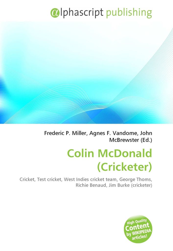 Colin McDonald (Cricketer)