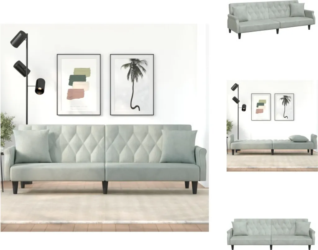 Canapé-lit confortable en velours gris : optimisez votre petit salon