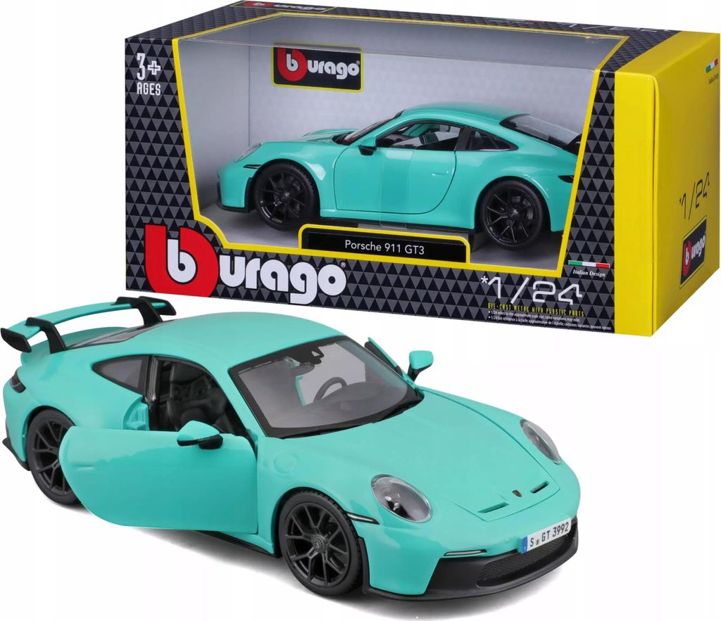 BBURAGO Porsche 911 GT3 1:24, Model super pojazdu, Wstępnie Zdjęcie produktu 
