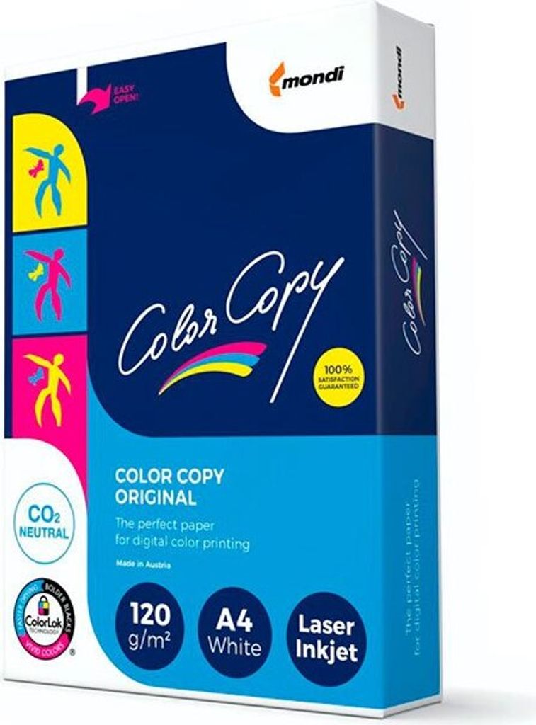 Color Copy Millbrand A 4, 120 g 250 Blatt, hochweiß, Produktbild 