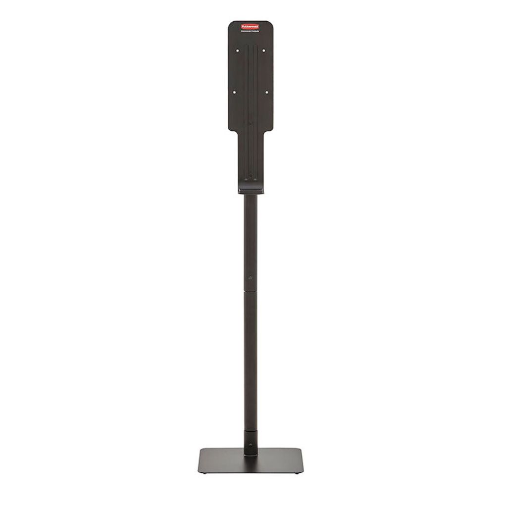 Bodensäule für Rubbermaid AutoFoam Spender | HxBxT 131,4x30,5x30,5cm | Kompatibel mit AutoFoam- & LumeCel-Spendern | Schwarz