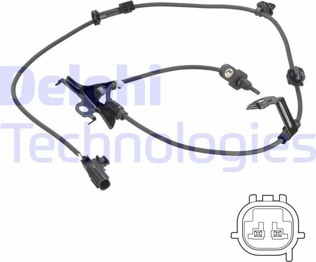 Sensor, Raddrehzahl DELPHI SS20785