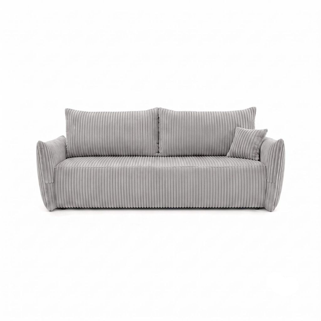 Sofa MELIO mit Schlaffunktion und Bettkasten – modernes Produktbild 