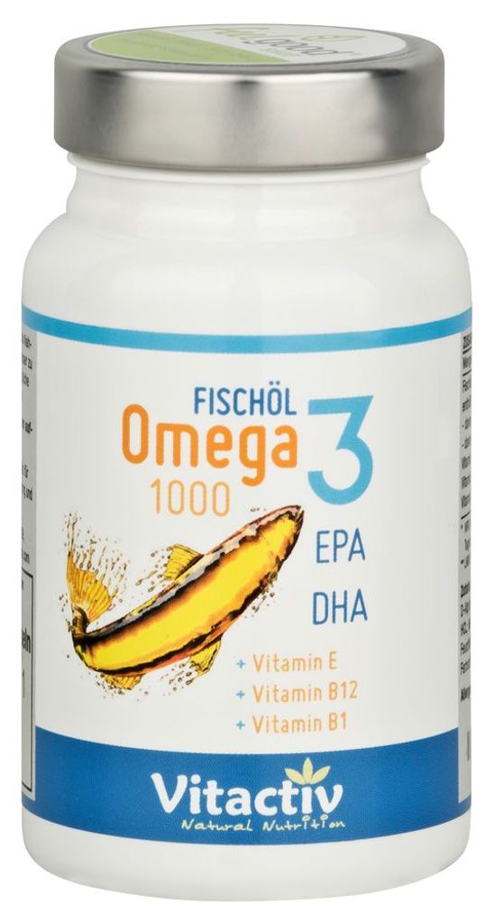 Fischöl Omega-3 1000 - hochdosiert - 100% | Kaufland.de