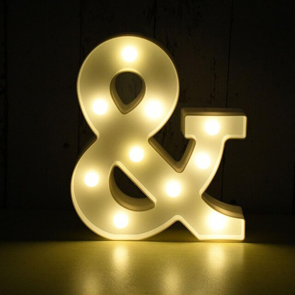 LED-letter, 3D, 22 cm groot Productafbeelding 