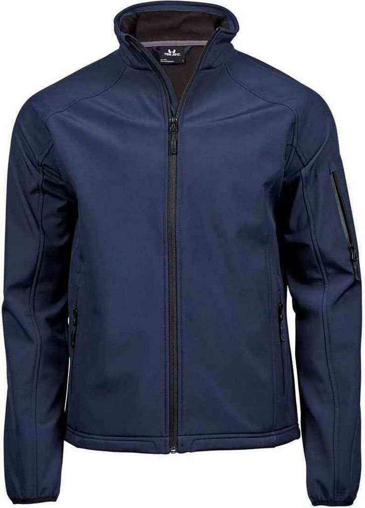 Tee Jays - Softshelljacke Leicht für Herren - Aktiv PC4846 (S) (Marineblau)