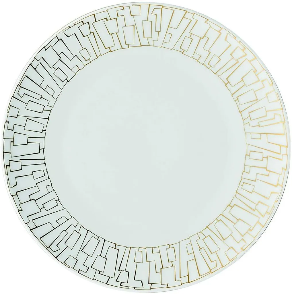 Assiette Rosenthal TAC Gropius 22 cm décor or Skin Gold luxe
