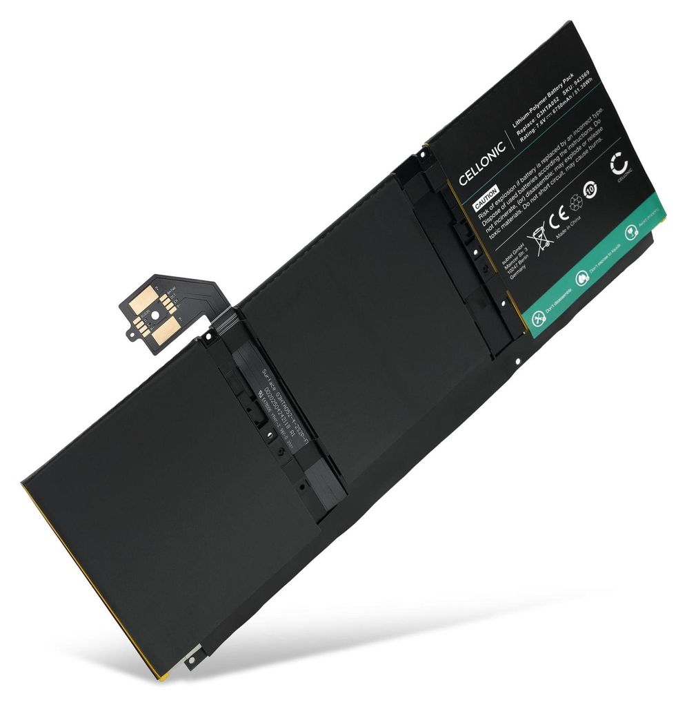 CELLONIC 1x Akku für Notebook Kompatibel mit Microsoft Produktbild 