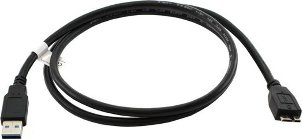OTB Datenkabel kompatibel zu Micro-USB 3.0 - 1,0m - schwarz Produktbild 
