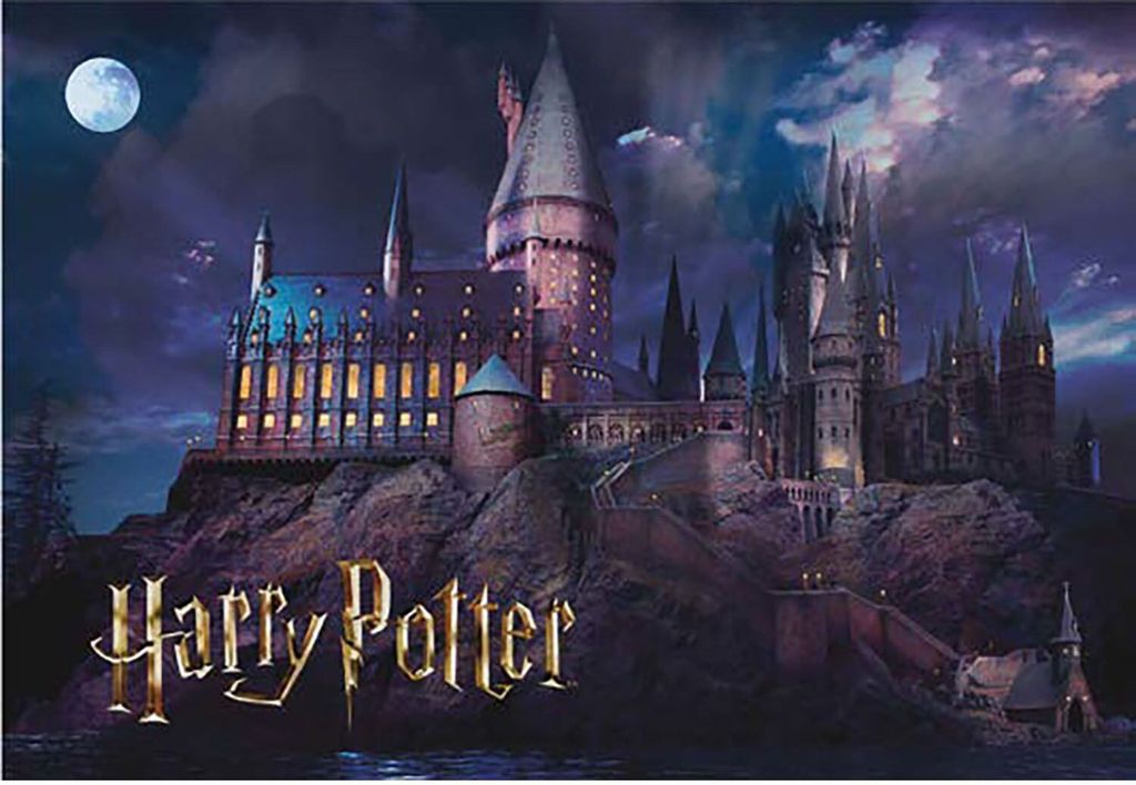 Harry Potter Puzzle École de Poudlard (1000 pièces) Image du produit 