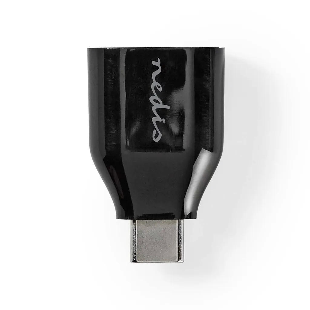 Convertitore Professionale USB-C Maschio a USB-A 3.2 Gen 1 Nero