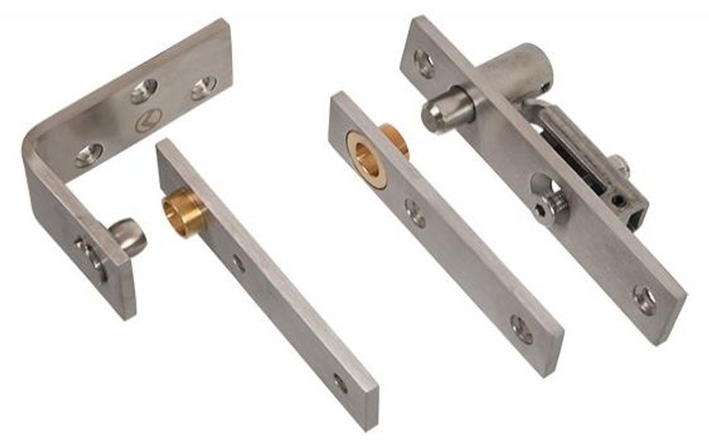 VSPS01S Pivot Türband Set quadratisch Edelstahl 304 Produktbild 