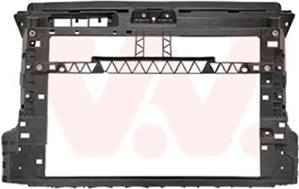 Support de face avant pour VW Polo 6R 6C Masque d'habillage VAN WEZEL 5814678