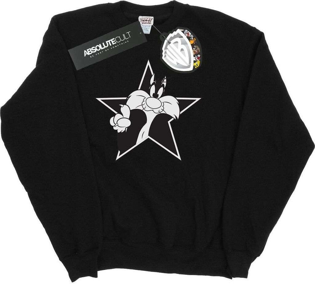 Looney Tunes - Sweatshirt für Herren BI32018 (XXL) (Schwarz)