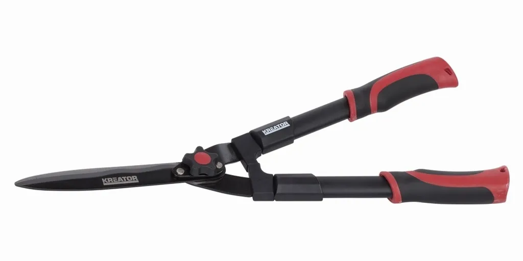 Cisaille à haies KREATOR 57 cm en acier carbone pour une coupe nette