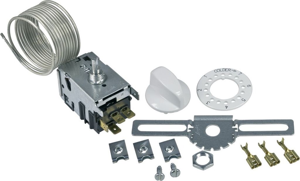 easyPART passend für 077B7003 Danfoss NEU Thermostat 3 Sterne Kühlschrank Nr.3 Universal
