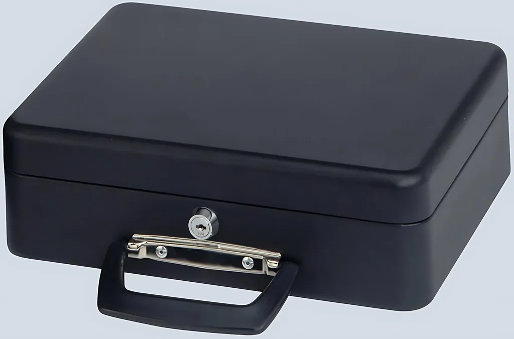 Caissette à monnaie anti-mélange MAUL avec insert de comptage et clés