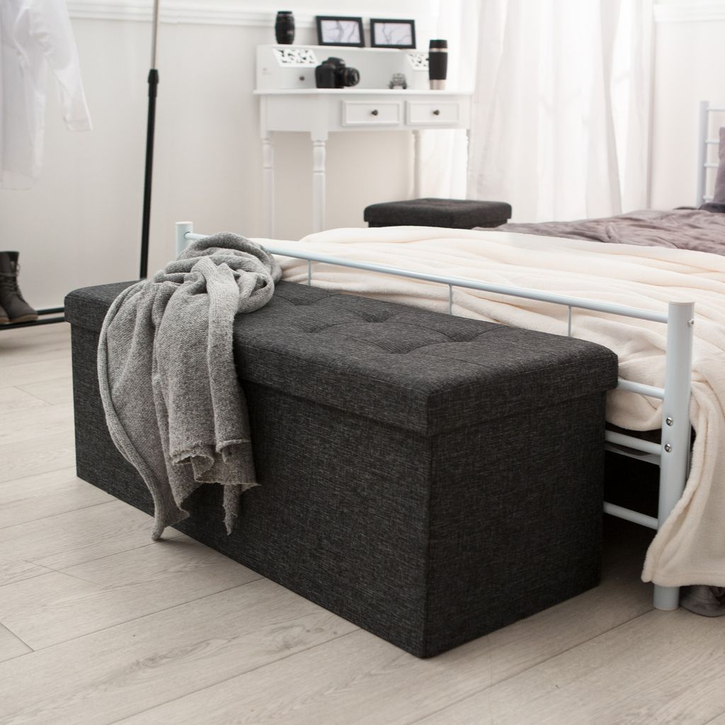 Sitzhocker mit Stauraum 110 x 38 x 38 cm Produktbild 8