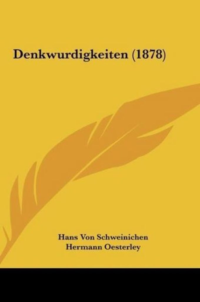 Denkwurdigkeiten (1878)
