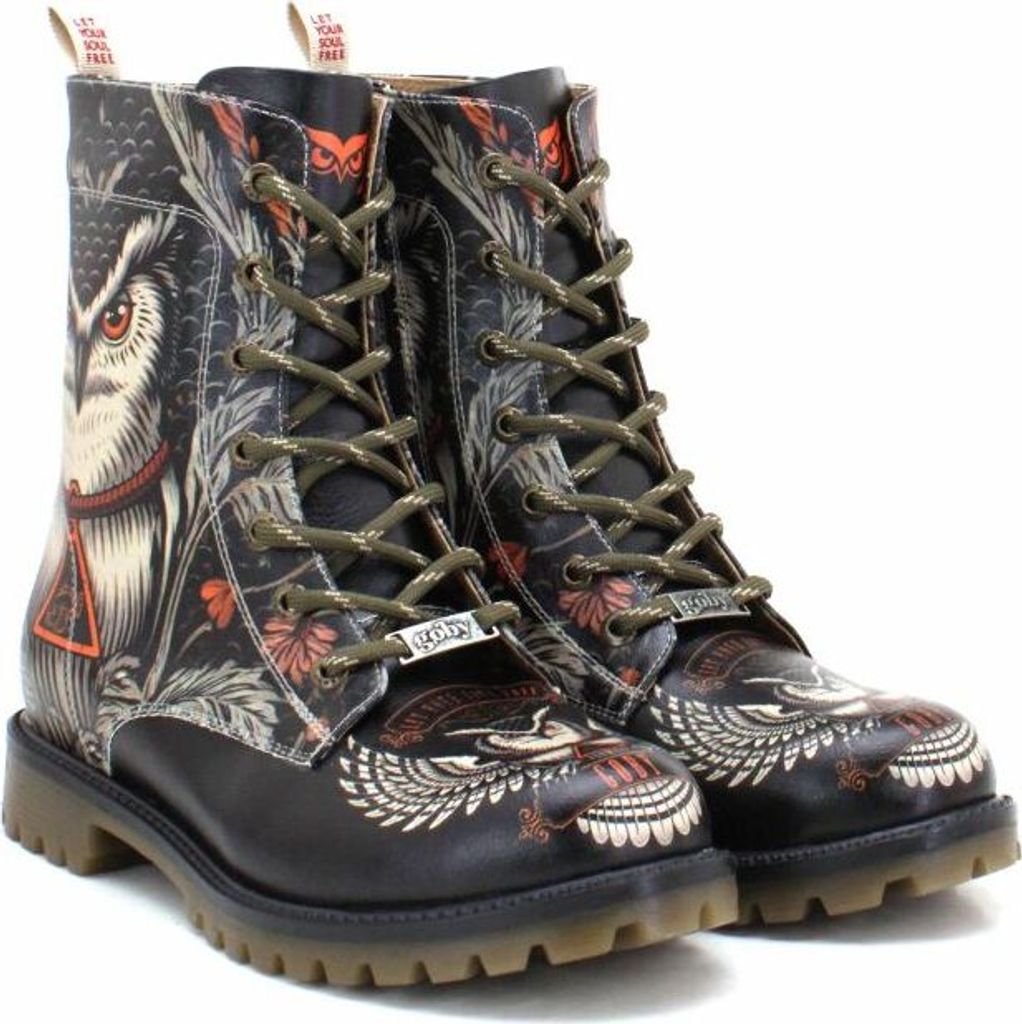 Damenschuhe Goby Stiefelette zum Schnüren WMAT155 42