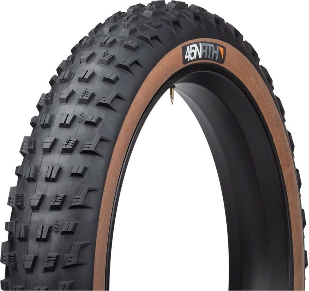 45NRTH Van Helga Faltreifen, 26x4.2", 112-559, 60TPI, Tubeless Ready, tanwall