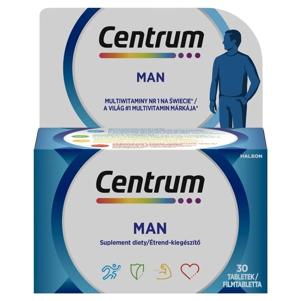 Centrum Männer Multivitamine, 30 Tabletten Produktbild 