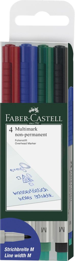 Faber-Castell 152604, Marcador CD-MARKER MULTIMARK - No Imagen del producto 