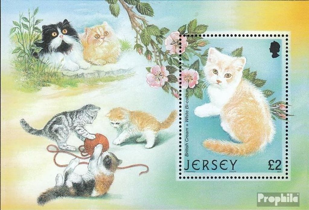Briefmarken GB - Jersey 2002 Mi Block34 (kompl.Ausg.) Produktbild 