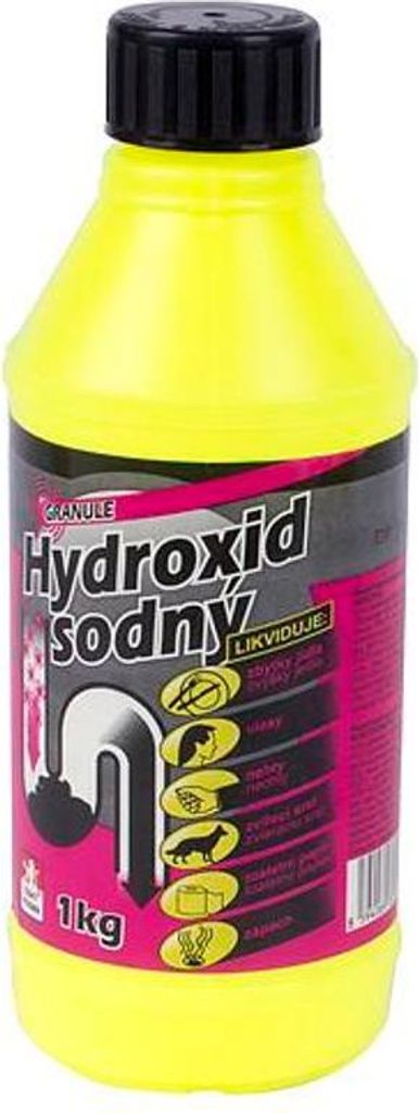 Idrossido di sodio 1 kg, pulitore per scarico, per sifone, Immagine del prodotto 