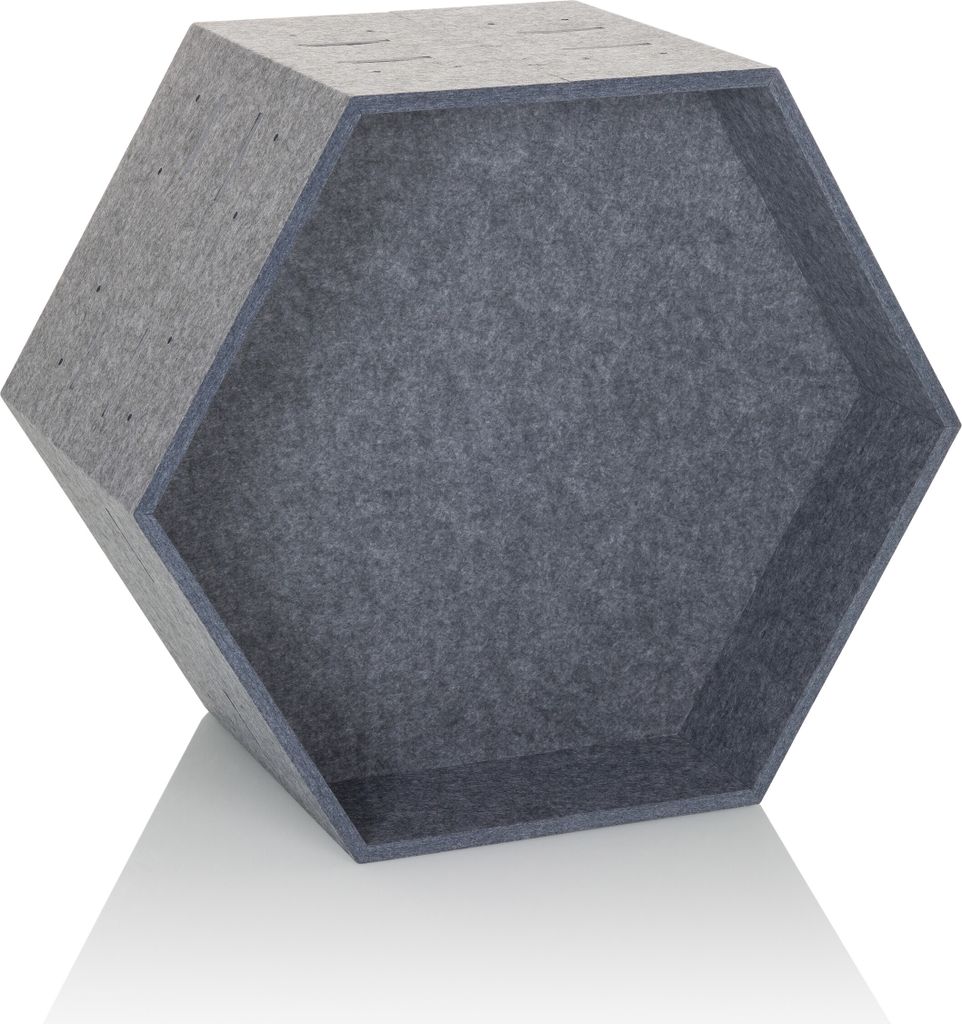 hjh OFFICE Trennwand FLEXMIUT STORE B Sichtschutz Raumteiler Indoor 54.5 x 62.5 x 35.0 cm